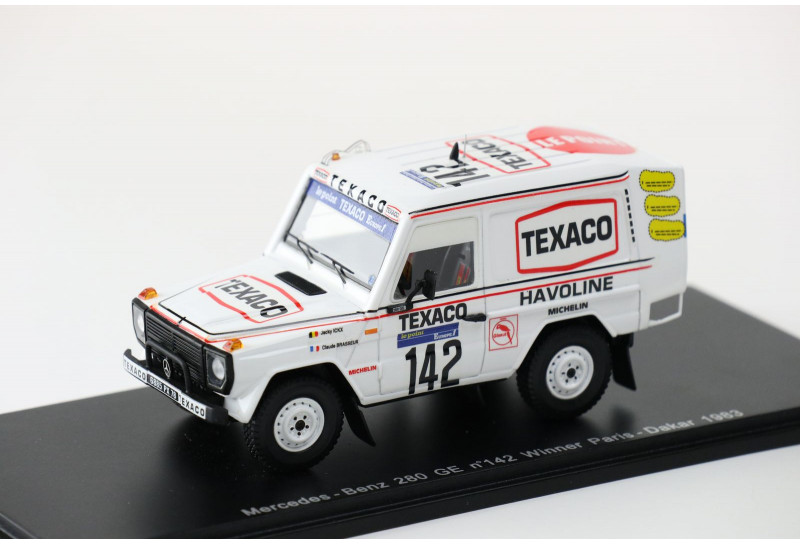 Mercedes-Benz 280GE Vainqueur Paris Dakar 1983 -  n142 Ickx - Brasseur