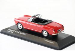 Peugeot 404 1962 cabriolet rouge chine