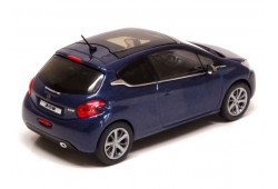 Peugeot 208 Bleu virtuel 3 portes