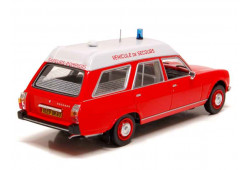 Peugeot 504 Break Ambulance Pompiers  Véhicule de Secours