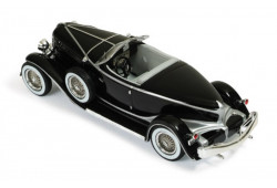 Auburn Boat Tail Roadster 1933 Noir et argent