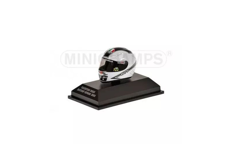 Casque 1/8 AGV Valentino Rossi Moto GP Sepang 2005 Champion du monde