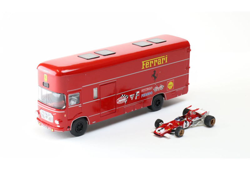 Transporteur Ferrari 1970 avec 312B No2